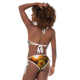 Sunflower V-kini Two Piece Reversible Vegan Bikini