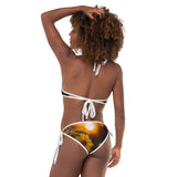 Sunflower V-kini Two Piece Reversible Vegan Bikini