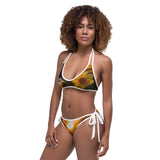 Sunflower V-kini Two Piece Reversible Vegan Bikini