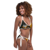 Sunflower V-kini Two Piece Reversible Vegan Bikini