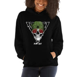 Plant Cult Rose Skull Unisex Hoodie