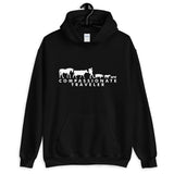 Compassionate Traveler Soft Vegan Hoodie / Male Backpacker
