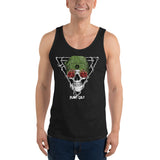 Plant Cult Rose Skull Men's Premium Tank