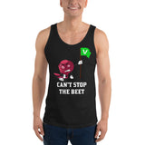 Can't Stop the Beet Men's Vegan Premium Tank