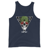Plant Cult Rose Skull Men's Premium Tank
