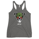 Plant Cult Rose Skull Women's Racerback Tank Top