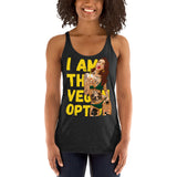 The Vegan Option Women's Racerback Tank Top