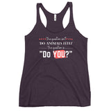 The Question Women's Racerback Vegan Tank