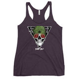 Plant Cult Rose Skull Women's Racerback Tank Top