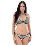 Fern V-kini Two Piece Reversible Vegan Bikini