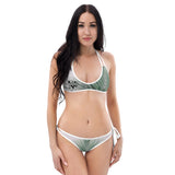 Fern V-kini Two Piece Reversible Vegan Bikini