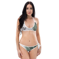 Fern V-kini Two Piece Reversible Vegan Bikini