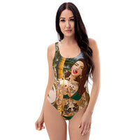 Vegan Tatts One-Piece Swimsuit