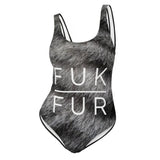 FUK FUR One-Piece Animal Rights Swimsuit