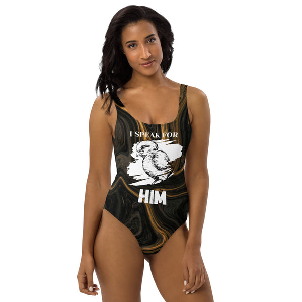 HIM One-Piece Animal Rights Swimsuit
