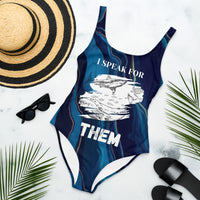 THEM One-Piece Animal Rights Swimsuit