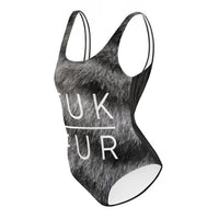 FUK FUR One-Piece Animal Rights Swimsuit