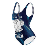 THEM One-Piece Animal Rights Swimsuit