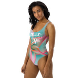 Ethi-Cali Floral V One-Piece Swimsuit