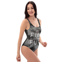 FUK FUR One-Piece Animal Rights Swimsuit