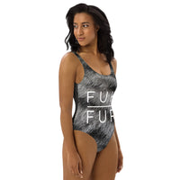 FUK FUR One-Piece Animal Rights Swimsuit