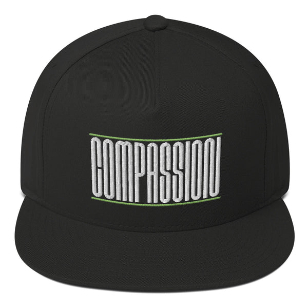 COMPASSION Flat Bill Snapback