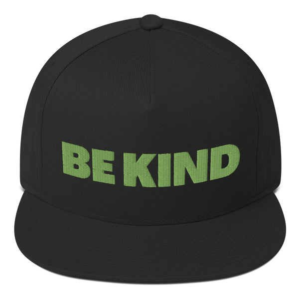 BE KIND Flat Bill Vegan Snapback