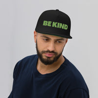 BE KIND Flat Bill Vegan Snapback