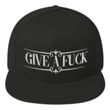 GIVE A FUCK Flat Billed Snapback