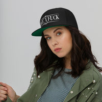 GIVE A FUCK Flat Billed Snapback