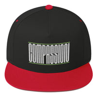 COMPASSION Flat Bill Snapback