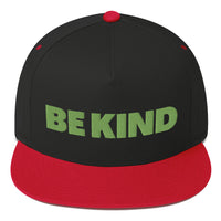 BE KIND Flat Bill Vegan Snapback