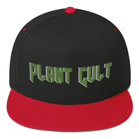 PLANT CULT Flat Billed Vegan Snapback