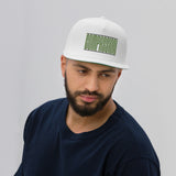 COMPASSION Flat Bill Snapback / White