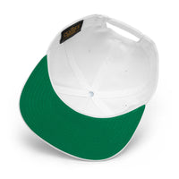 COMPASSION Flat Bill Snapback / White