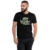 Papi Vegano Men's Crew Neck Fitted Tee