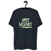 Papi Vegano Men's Crew Neck Fitted Tee