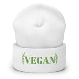 VEGAN Cuffed Beanie