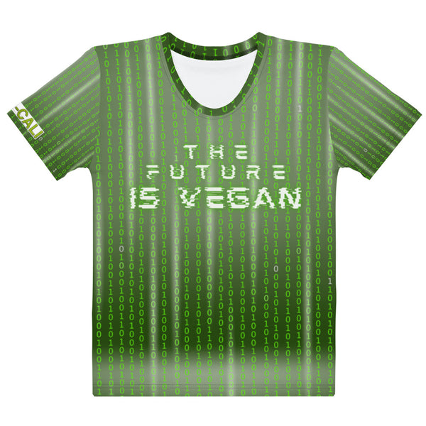 The Future Is Vegan Women's Crew Neck Tee