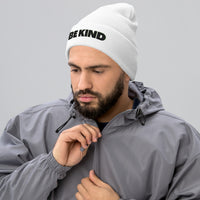 BE KIND Cuffed Beanie / Black Font