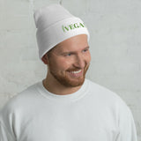 VEGAN Cuffed Beanie