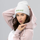 VEGAN Cuffed Beanie