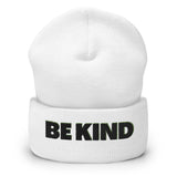 BE KIND Cuffed Beanie / Black Font