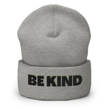 BE KIND Cuffed Beanie / Black Font