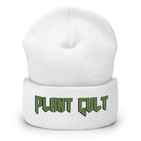 PLANT CULT Cuffed Beanie / Black Shadow