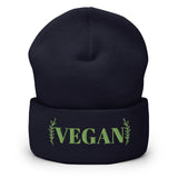 VEGAN Cuffed Beanie