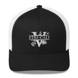 Ethi-Cali Black and white vegan trucker hat