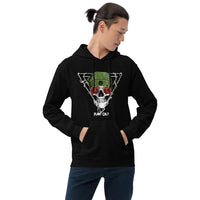 Plant Cult Rose Skull Unisex Hoodie