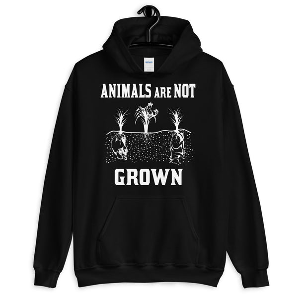 Animals Are Not Grown Unisex Animal Rights Hoodie