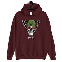 Plant Cult Rose Skull Unisex Hoodie